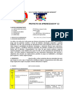 Proyecto de Aprendizaje N°12 Uno, Cinco, Tres, Cómo Lo Resuelvo Esta Vez