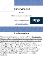 Probability and Statistics 8 Lecture