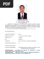 CV Pablo Coveñas