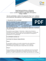 Paso 2 y 3 - Informe de La Definición Del Problema y Del Planteamiento