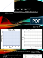 Uniformly Accelerated Motion (Horizontal and Vertical)