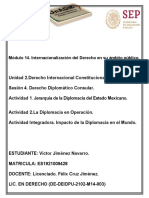 Módulo 14. Internacionalización Del Derecho en Su Ámbito Público