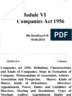 SKN Companies Act 1956