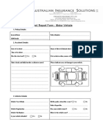 Incident Report Form Moto039r829r