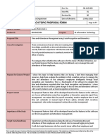 Research Topic Proposal Form: 59 Panay Avenue Quezon City