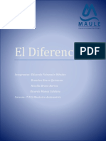 Informe Diferencial