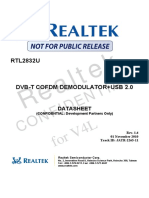 Realtek: For V4L Confidential