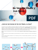 Fuerzas de Van Der Waals y Sus Tipos