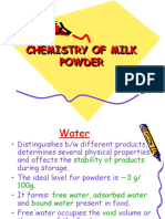 Chemistry of Milk Powder