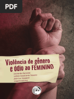 2021 Violência de Gênero e Ódio Ao Feminino