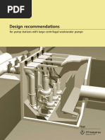 Design Recommendations: For Pump Stations With Large Centrifugal Wastewater Pumps