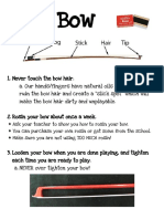 How To Take Care of Your Bow 2022