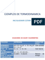 Ejemplos de Calorimetria