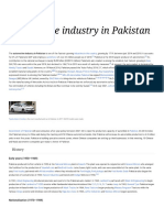 Automotive Industry in Pakistan - Wikipedia