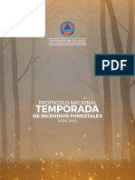 Protocolo Nacional Temporada de Incendios Forestales