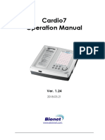 Manual de Usuario Electrocardiografo Bionet