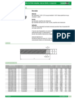 Datasheet 5022 Fusos de Rosca Trapezoidal de Filete Simples Roscas Direita e Esquerda - PT