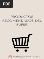 Productos Recomendados de Super