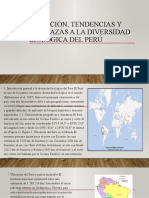 Situacion, Tendencias y Amenazas A La Diversidad