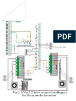 Ver 2.0 Ver2.2 Wire Connection Diagram For Shinano electromotor-EN