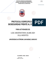 Protocolo Especifico Bioseguridad Uajms Act (Campeonato Full) v2