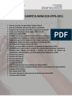 Informacion Carpeta 019 STPS