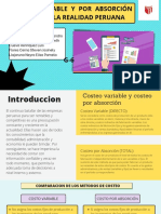 Costeos Variable y Por Absorción Aplicados en La Realidad Peruana