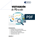 Formato de Investigacion de Mercado - GRUPO 07