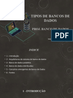 Tipos de Bancos de Dados