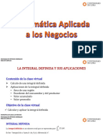 Integral Definida y Sus Aplicaciones