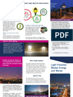 Light Pollution Wastes Energy and Money