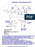 LTSpice Schematic Bass Booster