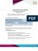 Guía de Actividades y Rúbrica de Evaluación - Unidad 4 - Paso 5 - Ejercitación Conocimientos de La Unidad 4