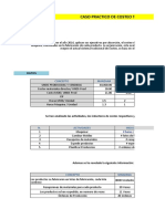 Ejemplo Sistema de Costeo Tradicional y ABC