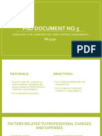 Piid Document No.5: Guidelines For Standard Fees and Contract Agreements