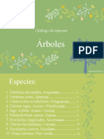 Catalogo Arboles en Venezuela