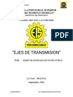 Ejes de Transmicion