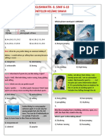 Englishmati̇k 8. Sinif 6-10. Üni̇teler Kelmi̇e Sinavi