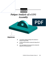 F Fatigue Analysis of A LUG Atigue Analysis of A LUG Assembly Assembly