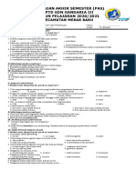 Soal PAS - Tema 3 - Kelas VI