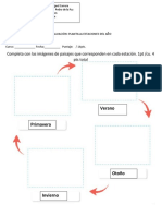 Plantilla Estaciones Del Año