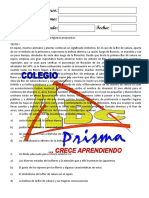 Preguntas Por Extrapolación - CUARTO