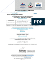 TSEC - Cable de Entrada para Acometida - Cert. #2810