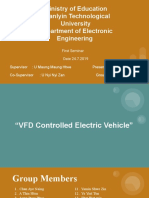 Ministry of Education Thanlyin Technological University Department of Electronic Engineering