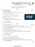 Examinati0N,: Mid-Terfitl Novhfi, THHR