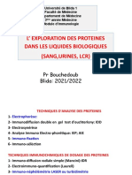 Profil Protéique Sérique Blida 2021 2022