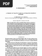 A Theory of Traffic Flow in Automated Highway Systems'