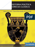 Breve Historia Politica de La Grecia Clasica - Pedro Barcelo