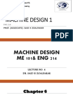 Machine Design Lec. 4&5 Failure Theories