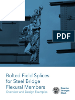 Bolted Field Splices For Steel Bridge Flexural Members